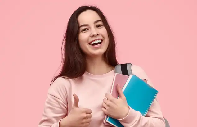 high school student with dyslexia